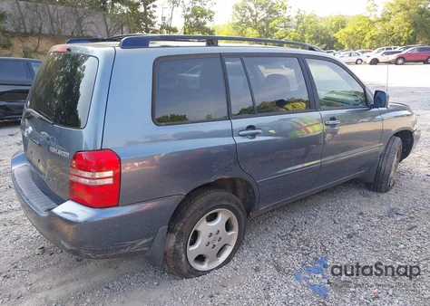 2003 Toyota Highlander V6 from USA, damaged, VIN JTEHF21A730106367